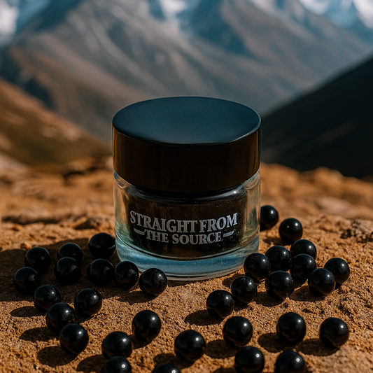 Shilajit BOOST (softgelballetjes) – 100% Puur. Rechtstreeks uit de Himalaya.